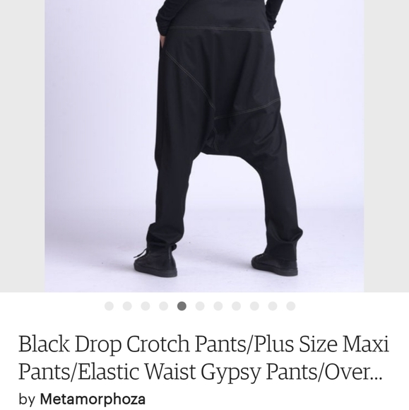 Metamorpoza handmade harem pant - Picture 4 of 4